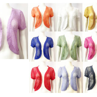 ST7720-Ladies Shrug (Assorted Colors and Sizes)