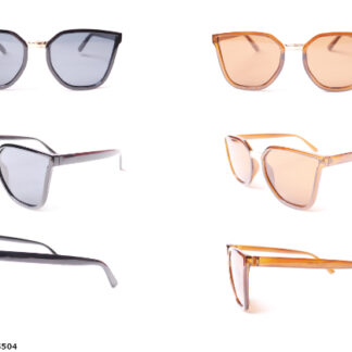 EW-S504-Sunglass (Sold by the Dozen, Assorted Colors)