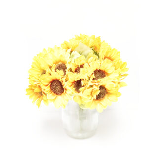 3934-Sunflower-14in (6 Flowers Per Bundle)(Min 6 Bundles)