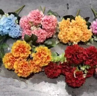 3945-Hydrangea Bouquet (Color Assorted Mini:12pcs)