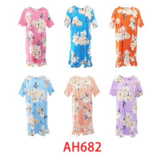 AH682-Lady Pajamas (Assorted Colors and Sizes)