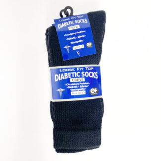 Diabetic Crew Socks 10-13 (Sold by the Dozen)