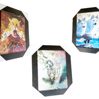 SP88028-Cheetah-Eagle-Tiger-and-Wolves (Min-2pcs)(Size:15×19, 1.5 Pounds)