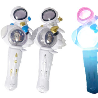 837B-6-LED Light Up Astronaut Wand (Assorted Colors)