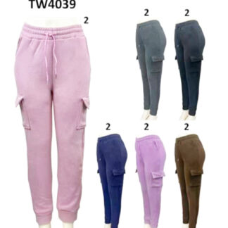 TW4039-Winter Lined Sweat Pants (Assorted Colors and Sizes)