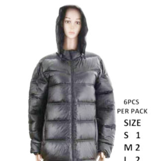 P4371-Puffer Jacket with Hood (Assorted Sizes)