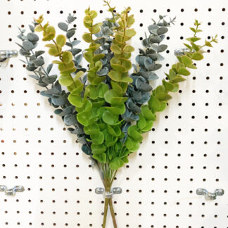 3957-Green Leave Flower (Assorted Colors, Sold by the Dozen)