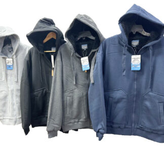FCM011-Men's Fur Lined Hoodie (Assorted Colors and Sizes)