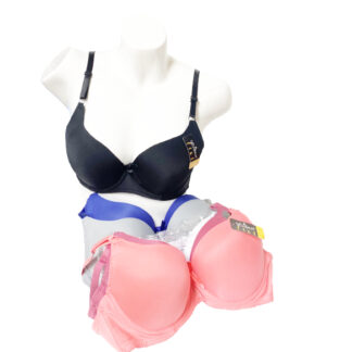 867-Lady push-up Bras (Sold by the Dozen, Assorted Colors and Sizes)