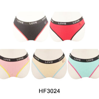 HF3024-Lady’s Underwear (Assorted Colors & Sizes)
