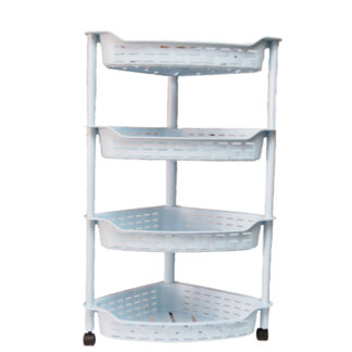 2439-Corner Plastic Shelf (31in)