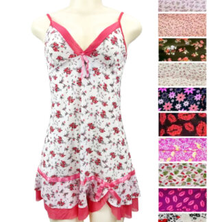 PJ258-Lady Pajama Set (Assorted Colors and Sizes)