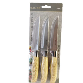 W1475-Kitchen Knife Set (3pc Set, 9in)