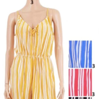 JY4122-Lady's Romper (Assorted Colors and Sizes)