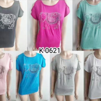 K0621-Lady's Shirt (Assorted Colors and Sizes)