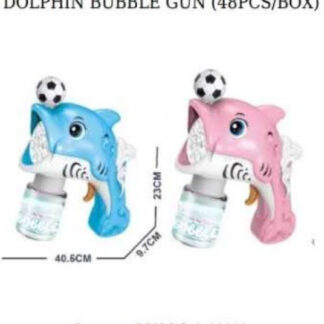 LY026-1-Dolphin Bubble Blower (7in, Assorted Colors)