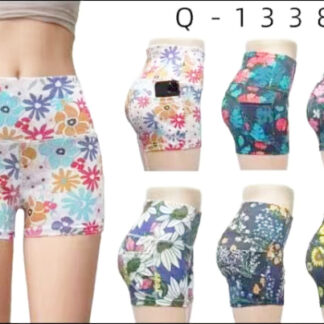 Q1338-Lady's Athletic Shorts (Assorted Colors and Sizes)