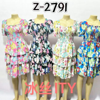 Z2791-Lady Short Dress (Assorted Colors and Sizes)