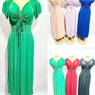 Z2813-Lady Long Dress (Assorted Colors and Sizes)