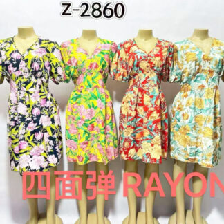 Z2860-Lady's Short Dress (Assorted Colors and Sizes)