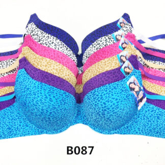 B087-Lady Bra (Assorted Colors, Sold by the Dozen)