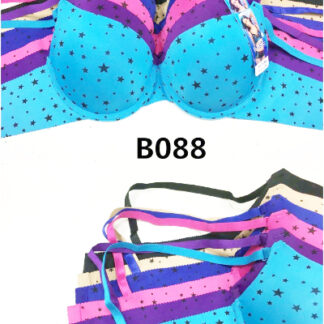 B088-Lady Bra (Assorted Colors, Sold by the Dozen)