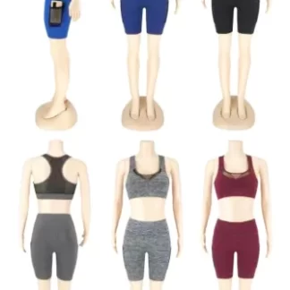 Q1826-Lady 2pc Athletic Outfit (Assorted Colors and Sizes)