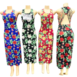 JD574-2-Summer Dress (Assorted Colors and Sizes)