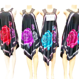 JD670-Summer Rose Dress (Assorted Colors and Sizes)