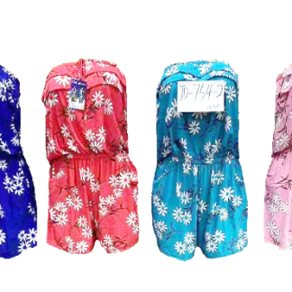 JD754-2-Lady's Summer Romper (Assorted Colors and Sizes)