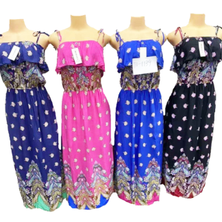 JD1139-Ladies Summer Dress (Assorted Colors and Sizes)