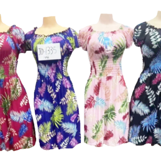 JD1335-Ladies Summer Dress (Assorted Colors and Sizes)