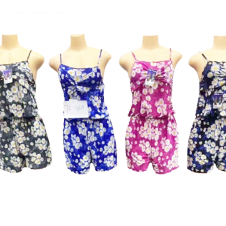 JD1660-Lady's Summer Romper (Assorted Colors and Sizes)