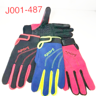 J001-683-Sports Working Gloves (Assorted Colors, Sold by the Dozen)