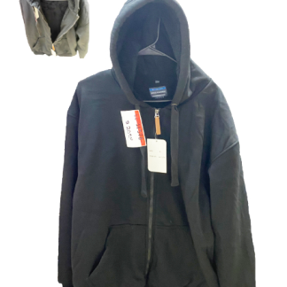 LL3378-Men's Fur Lined Zip Up Hoodie (Assorted Colors and Sizes)