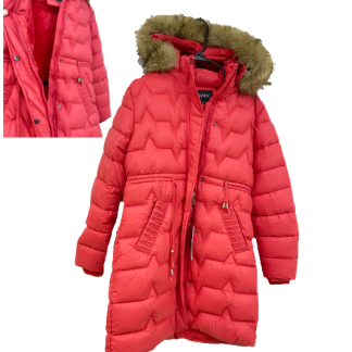 W25-11-Lady's Fur Lined Winter Jacket (Assorted Colors and Sizes)