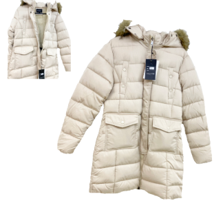 W25-12-Lady's Fur Lined Winter Jacket (Assorted Colors and Sizes)