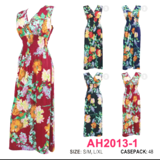 AH2013-1-Lady's Summer Dress (Assorted Colors and Sizes)