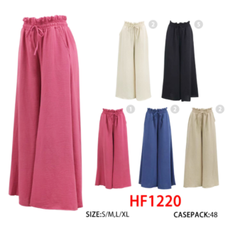 HF1220-Lady Palazzo Pants (Assorted Colors and Sizes)