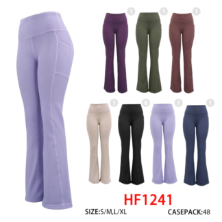 HF1241-Lady Leggings (Assorted Colors and Sizes)(Min 12pcs)