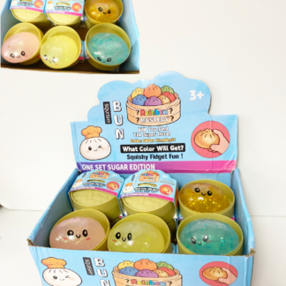 Glitter Golden Surprise Dumpling Squish Toy (Assorted Colors)