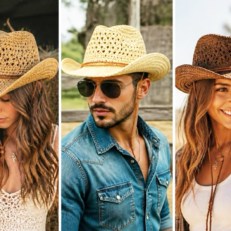 J001-840-Cowboy Hat (Assorted Colors, Min Purchase 12)