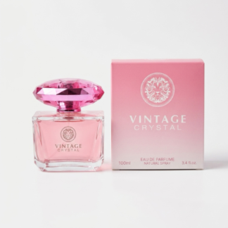 FL0188-Vintage Crystal Eau de Parfum Spray 100ml 3.4 fl oz & Secret Plus 25