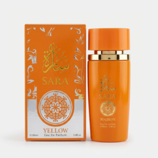P2953 SARA YELLOW Secret Plus Eau de Parfum Cologne Perfume 3.4 Oz (100ml)