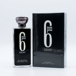P2984 6PM EBONY Secret Plus Eau de Parfum Cologne Perfume 3.4 Oz (100ml)