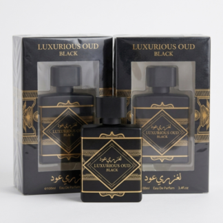 P3073 LUXURIOUS OUD BLACK Secret Plus Eau de Parfum Cologne Perfume 3.4 Oz (100ml)