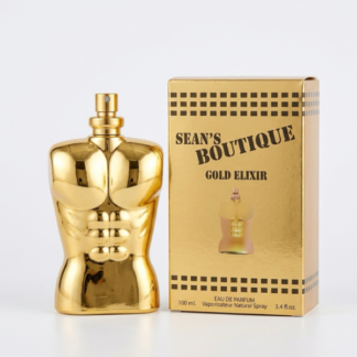 FL3103 SEANS BOUTIQUE GOLD ELIXIR Secret Plus Eau de Parfum Cologne Perfume 3.4 Oz (100ml)