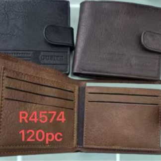 R4574 Men's Wallet  (Sold by the Dozen, Assorted Colors)