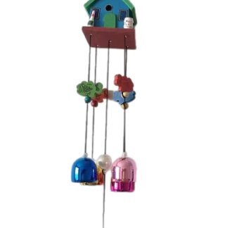 S001-615-House Wind Chime (Min 12pcs)