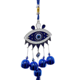S001-756-Evil Eye Wind Chime (Min 12pcs)